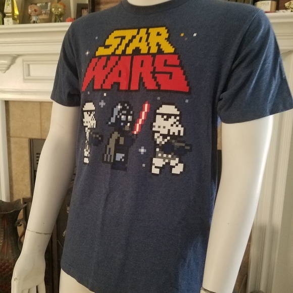 Star Wars 8 Bit Short Sleeve Tee - Picture 1 of 7